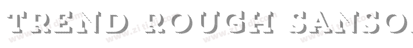 trend rough sansone字体转换 trend rough sansone字体转换